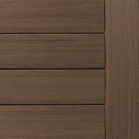 Mahogany Decking Swatch TimberTech Advanced PVC Vintage Collection