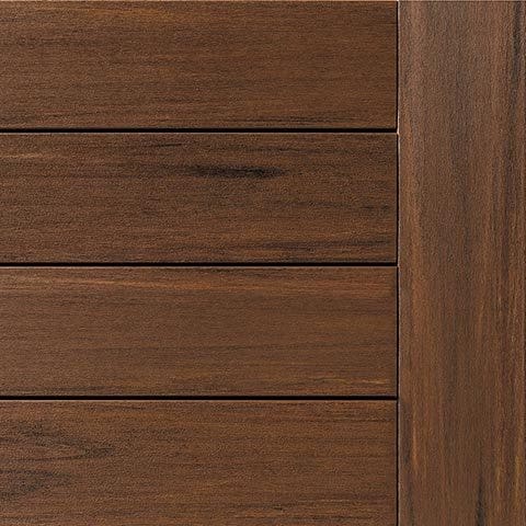 Composite deck designs with high color blending
