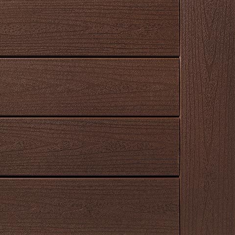Rustic Elm Decking Swatch TimberTech Composite Terrain Collection